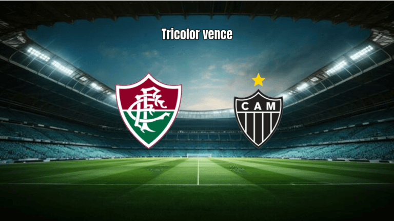 Fluminense vence Atlético-MG com gol de Castillo no Maracanã