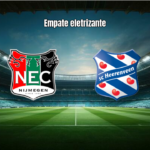 NEC Nijmegen e Heerenveen empatam em 2-2 na Eredivisie holandesa