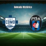 Como 5x0 Pisa: goleada histórica na Serie A com show ofensivo