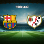 Barcelona vence Rayo Vallecano com gol de Araujo na La Liga