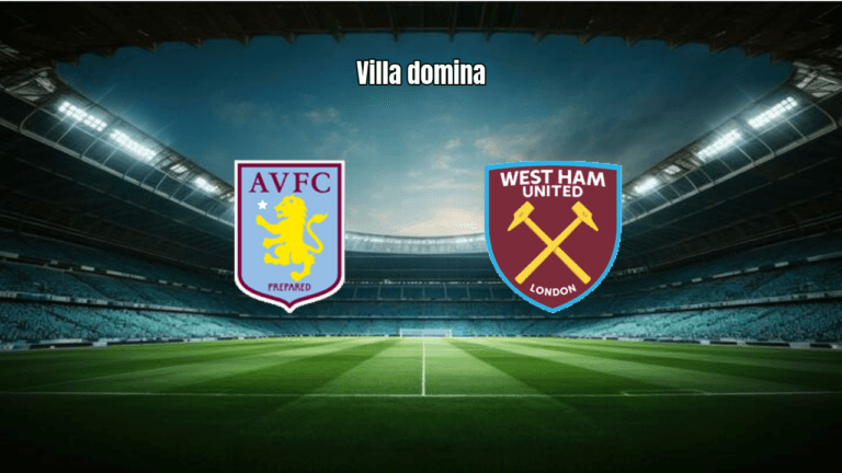 Aston Villa vence West Ham por 2-0 na Premier League: análise do jogo