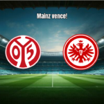 Mainz vence Frankfurt na Bundesliga com gols de Nebel: resumo e estatísticas