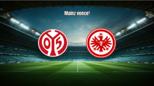 Mainz vence Frankfurt na Bundesliga com gols de Nebel: resumo e estatísticas