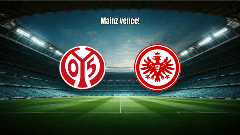 Mainz vence Frankfurt na Bundesliga com gols de Nebel: resumo e estatísticas
