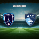 Paris FC vence Le Havre em jogo eletrizante da Ligue 1 por 3 a 2