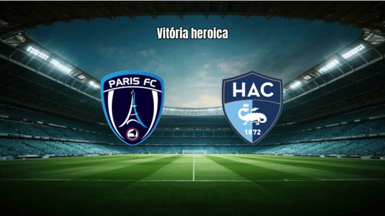 Paris FC vence Le Havre em jogo eletrizante da Ligue 1 por 3 a 2