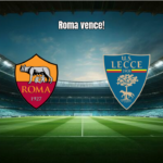 AS Roma vence Lecce por 1x0 com gol de Vaz na Serie A