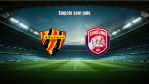 Catuense U20 e Barcelona BA U20 empatam sem gols no Baiano