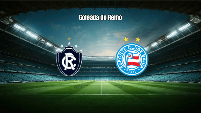 Remo 4 x 1 Bahia: Goleada no Mangueirão na 8ª rodada da Série A