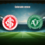 Internacional vence Chapecoense por 2 a 0 no Beira-Rio pela Série A