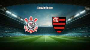 Corinthians 1 x 1 Flamengo: Empate tenso na Neo Química Arena