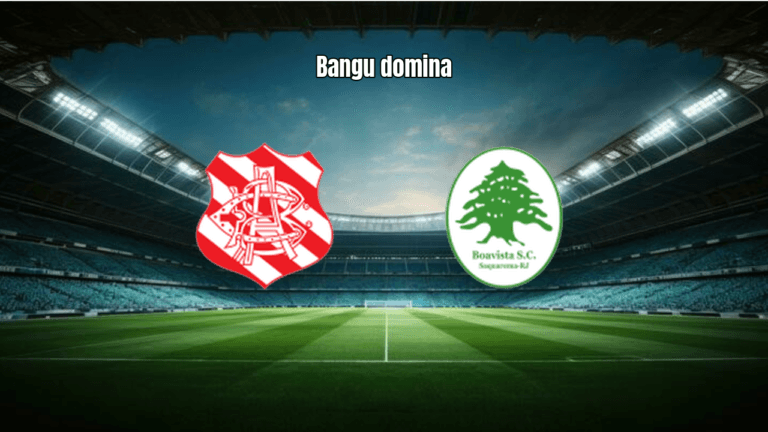 Bangu U20 3-0 Boavista U20: Triunfo na Copa Rio Sub-20