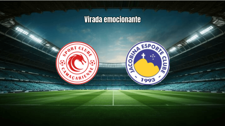 Jacobina U20 vence Camaçariense por 3 a 2 no Baiano Sub-20