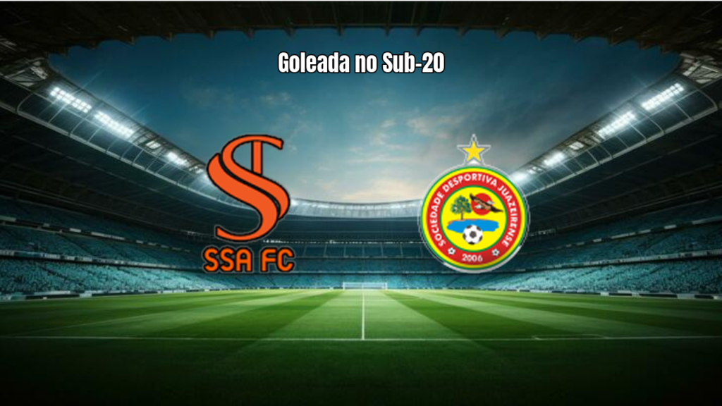SSA U20 goleia Juazeirense por 5 a 1 no Baiano Sub-20