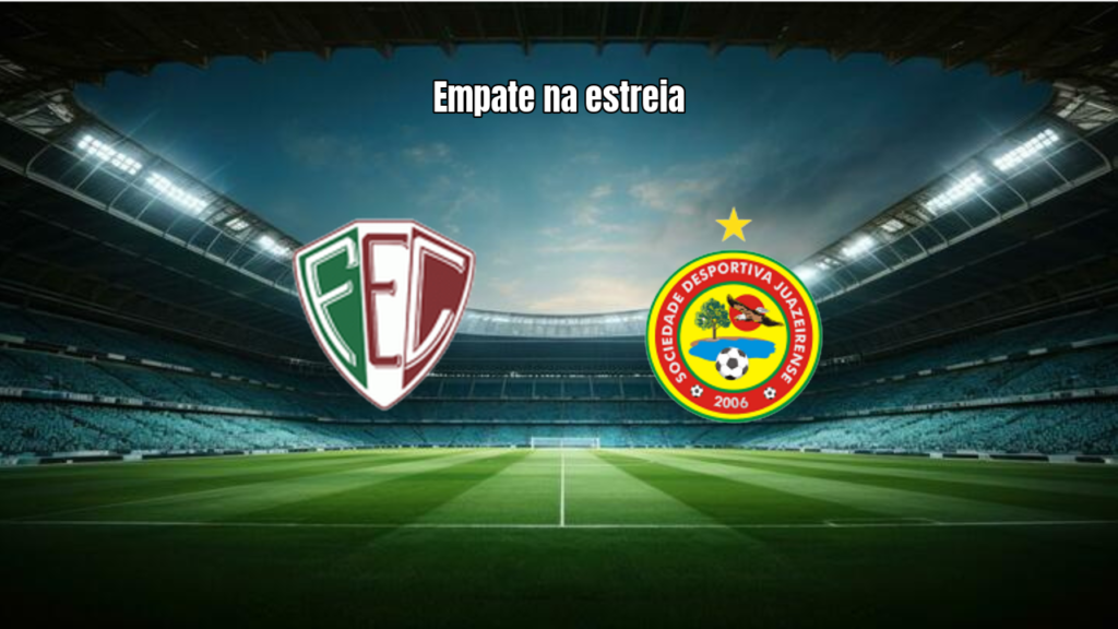 Fluminense PI e Juazeirense empatam na estreia da Copa do Nordeste