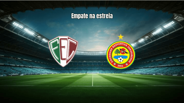 Fluminense PI e Juazeirense empatam na estreia da Copa do Nordeste