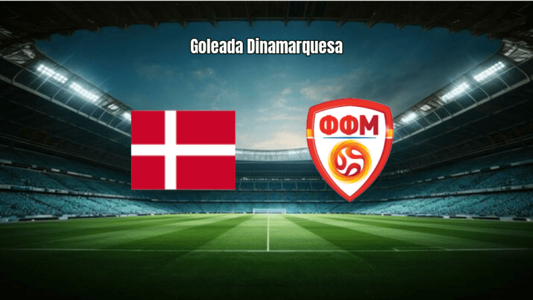Dinamarca goleia Macedônia do Norte nas Eliminatórias da Copa