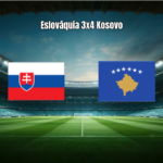 Kosovo vence Eslováquia em jogo eletrizante por 4 a 3 nas Eliminatórias