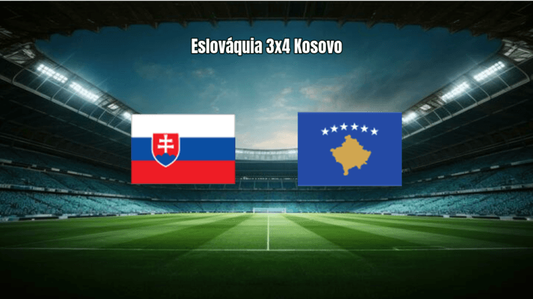 Kosovo vence Eslováquia em jogo eletrizante por 4 a 3 nas Eliminatórias