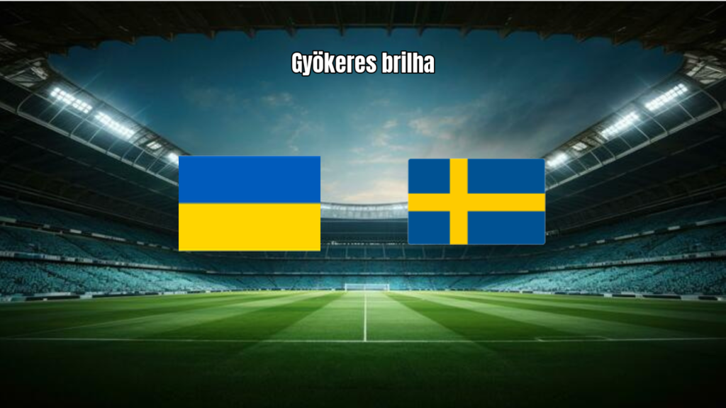 Suécia vence Ucrânia por 3 a 1 nas semifinais da Copa do Mundo