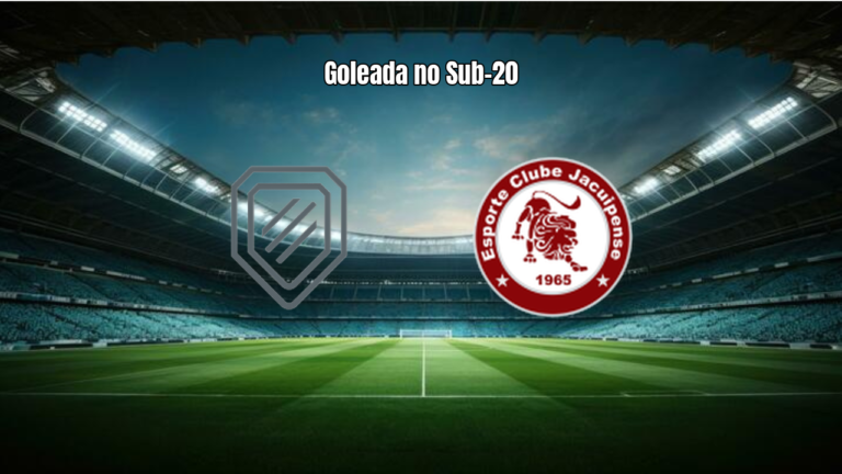 Jacuipense U20 goleia Redenção por 3 a 0 no Baiano Sub-20