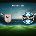 Santa Maria U20 e Grêmio U20 empatam no Estadual Junior