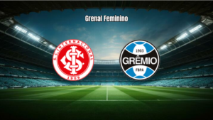 Gremio W vence o Internacional RS W por 2 a 1 no Brasileiro Feminino