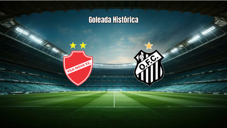 Vila Nova 6x0 Operário: Goleada Histórica na Copa Centro-Oeste