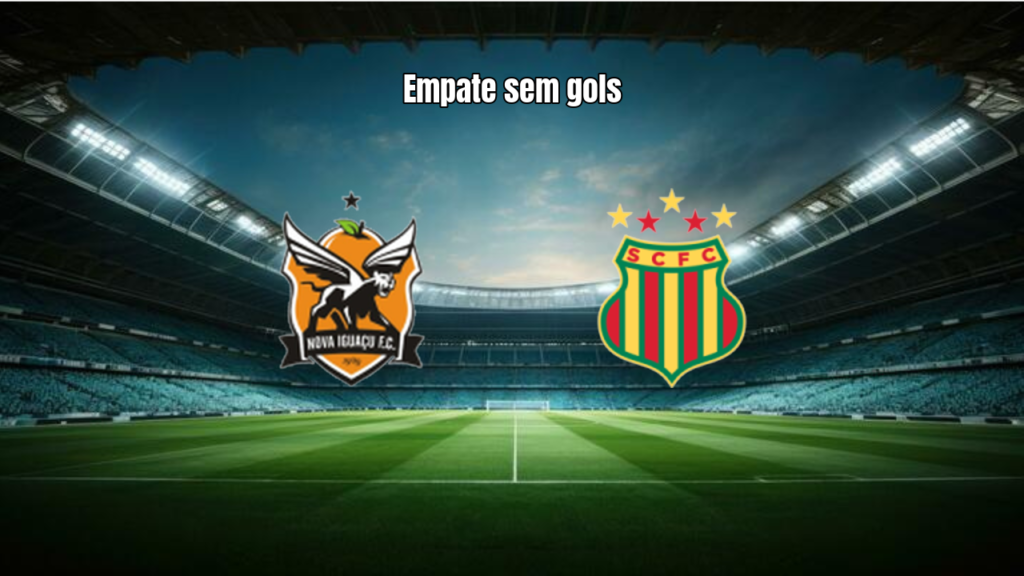 Nova Iguaçu e Sampaio Corrêa empatam sem gols na Copa Rio U20