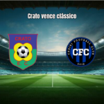 Crato vence Cariri por 2 a 0 no Cearense da Segunda Divisão