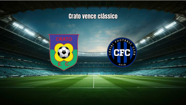 Crato vence Cariri por 2 a 0 no Cearense da Segunda Divisão