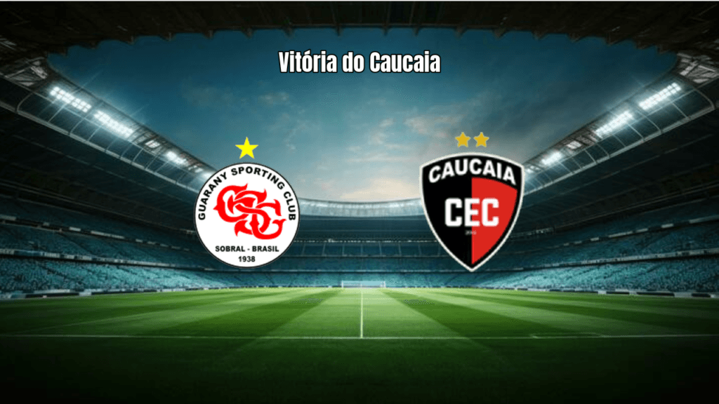 Caucaia vence Guarany de Sobral por 1 a 0 no Cearense 2ª Divisão