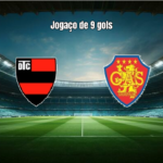 Trem 5 x 4 GAS: Jogaço com nove gols na Copa Norte