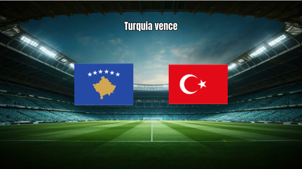 Turquia vence Kosovo por 1x0 nas Eliminatórias da Copa do Mundo
