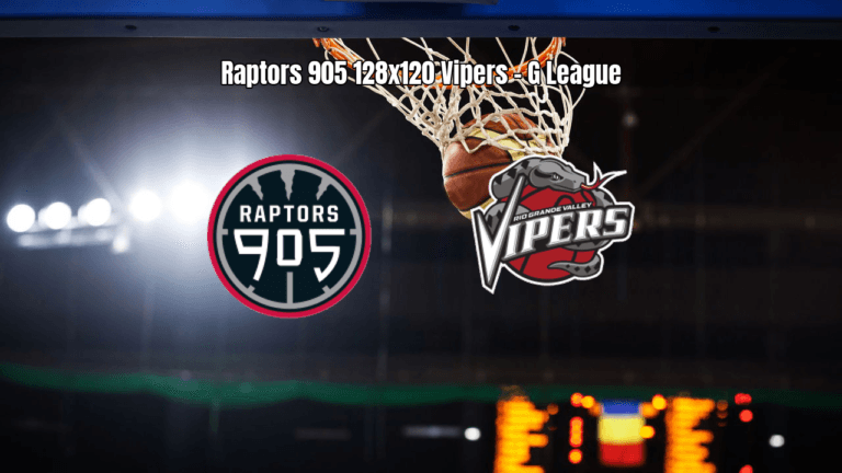 Raptors 905 vence Rio Grande Valley Vipers em jogo eletrizante da G League