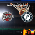 Austin Spurs vence Rio Grande Valley Vipers por 94 a 86 na G League