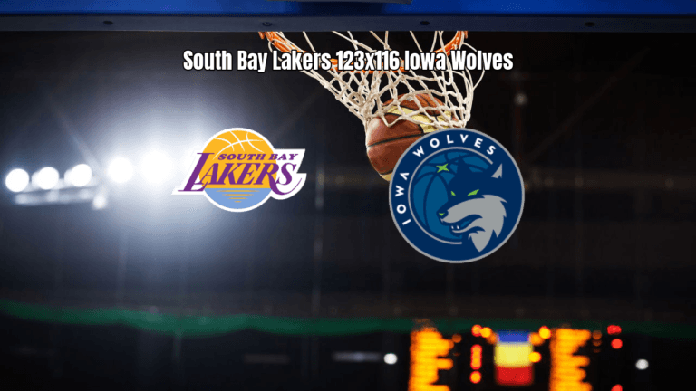 South Bay Lakers vence Iowa Wolves na G League: 123 x 116