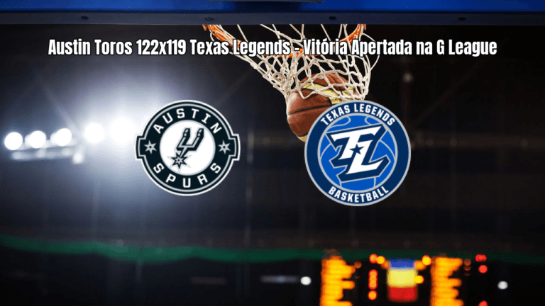 Austin Toros Spurs vence Texas Legends em jogo eletrizante da G League