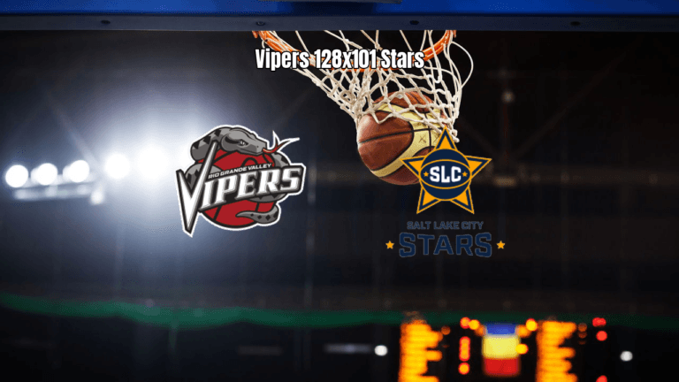 Rio Grande Valley Vipers 128 x 101 Salt Lake City Stars - G League