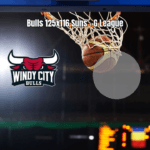 Windy City Bulls vence Valley Suns por 125 a 116 na G League