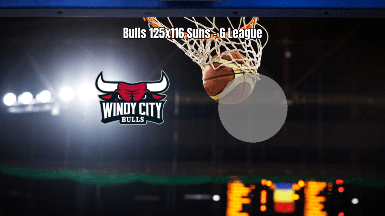 Windy City Bulls vence Valley Suns por 125 a 116 na G League