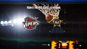 Vipers vencem Stars na G League: confira o placar e detalhes