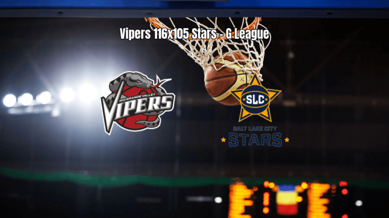 Vipers vencem Stars na G League: confira o placar e detalhes