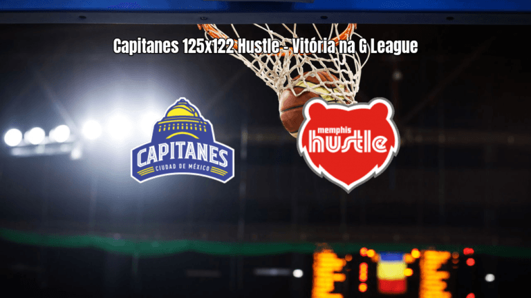Mexico City Capitanes vence Memphis Hustle em jogo eletrizante da G League