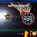 Raptors 905 vence Salt Lake City Stars por 116 a 101 na G League