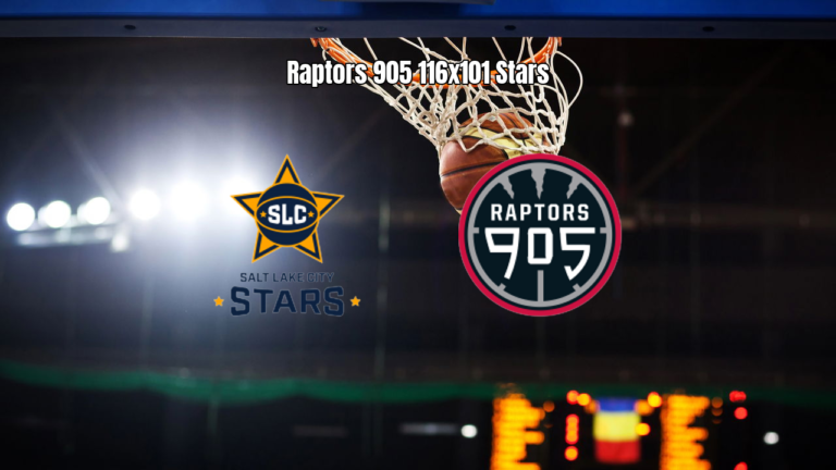 Raptors 905 vence Salt Lake City Stars por 116 a 101 na G League