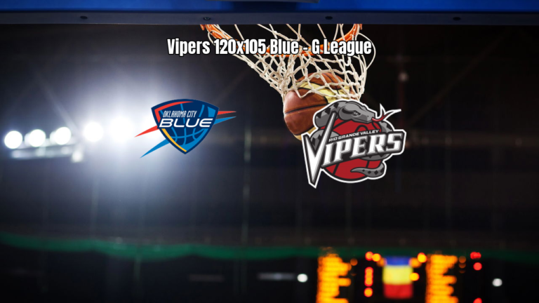 Rio Grande Valley Vipers vence Oklahoma City Blue na G League