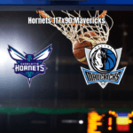 Charlotte Hornets goleiam Dallas Mavericks por 117 a 90 na NBA