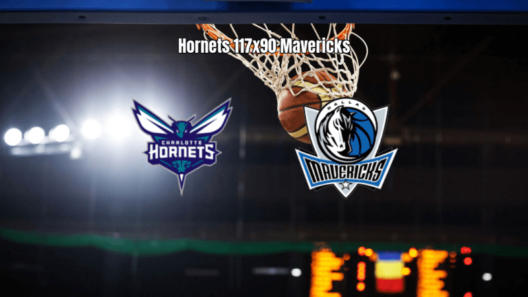 Charlotte Hornets goleiam Dallas Mavericks por 117 a 90 na NBA