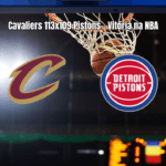 Cleveland Cavaliers vencem Detroit Pistons por 113 a 109 na NBA